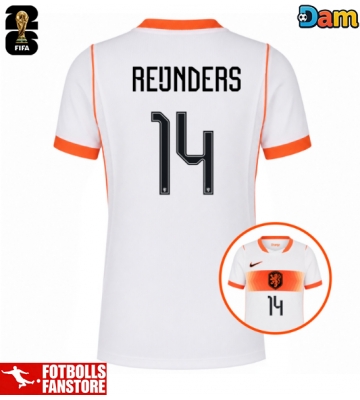 Nederländerna Tijjani Reijnders #14 Bortatröja Dam VM 2026 Kortärmad